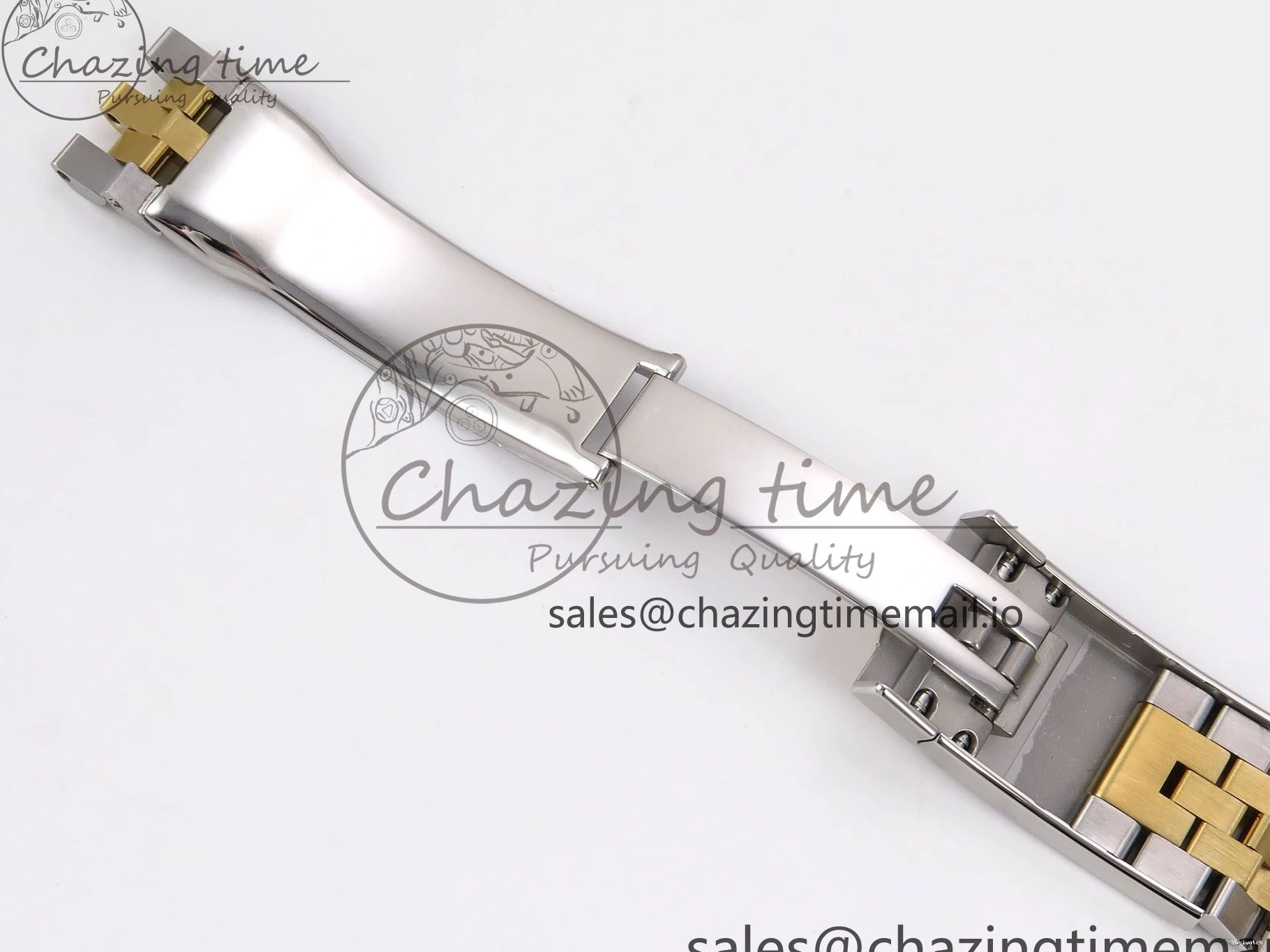 Silver 126333 Best DateJust 41 Edition A3235 SS Stick on YG EWEF Dial Jubilee Bracelet 0118